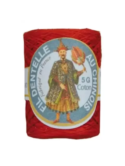 Cocon Calais Fil au Chinois 6534 Rouge