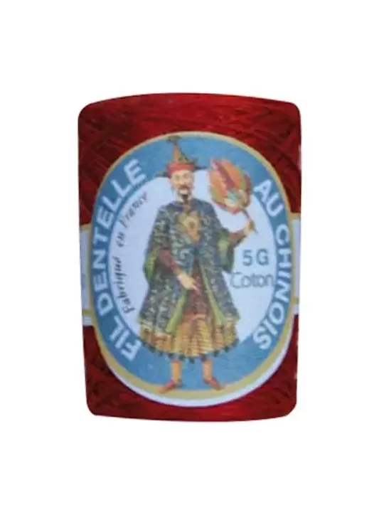 Fil dentelle Cocon Calais Fil au Chinois 6535 Bourgogne