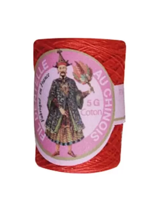 FIL AU CHINOIS Cocon Calais N° 6532 Géranium