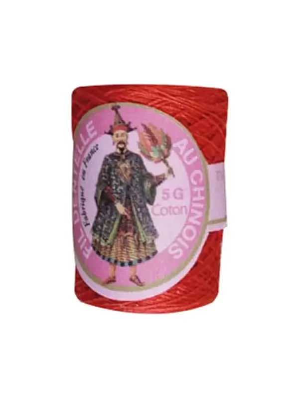 FIL AU CHINOIS Cocon Calais N° 6532 Géranium