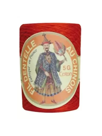 Cocon Calais Fil au Chinois 6539 Fraise
