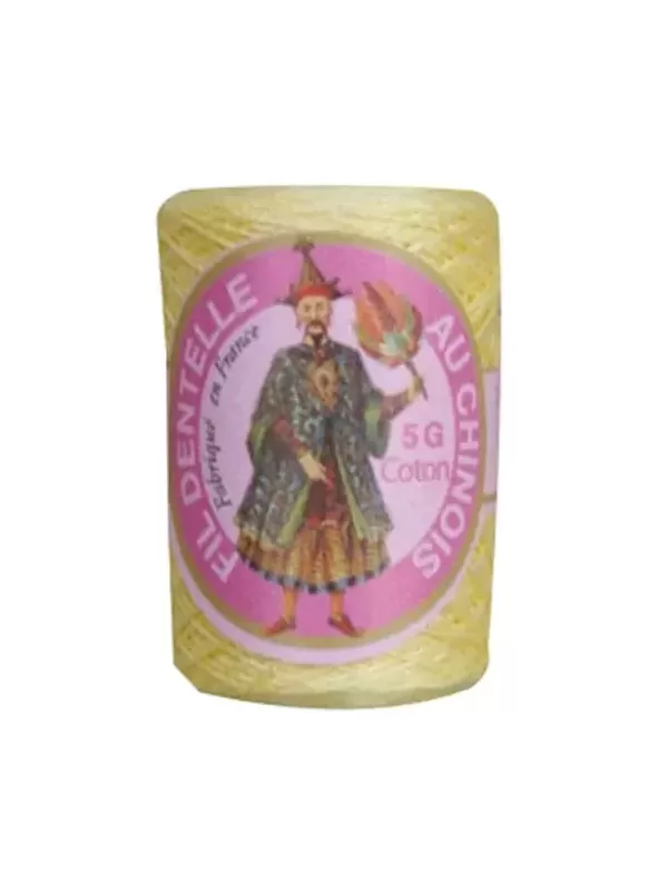 Cocon Calais Fil au Chinois 6322 Soufre