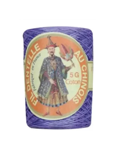Cocon Calais Fil au Chinois 6613 Mauve soutenu