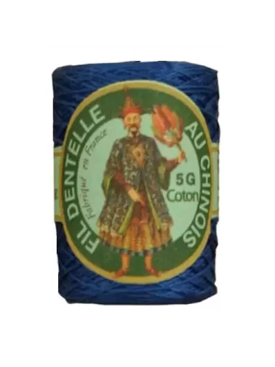Cocon Calais Fil au Chinois 6790 Bleu roy