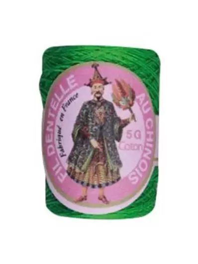 Cocon Calais Fil au Chinois 6871 Gazon