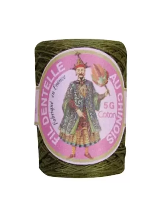 Cocon Calais Fil au Chinois 6844 Olive foncé
