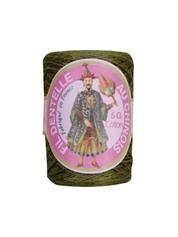 Cocon Calais Fil au Chinois 6844 Olive foncé