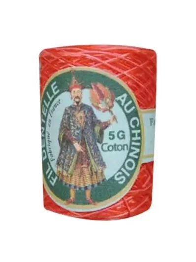 Cocon Calais Fil au Chinois 6933 Cerise