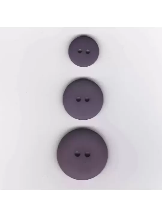 PHILDAR Boutons à coudre Coloris Mûre