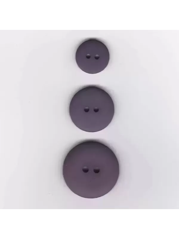 PHILDAR Boutons à coudre Coloris Mûre