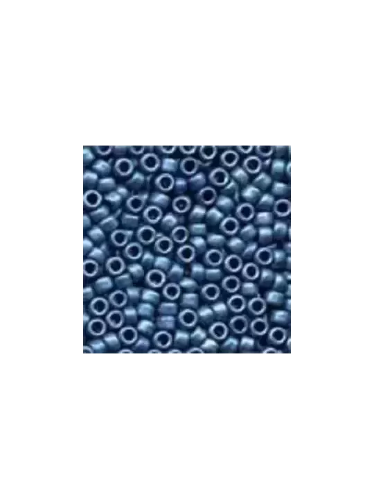 Perles à broder MILL HILL 18046 Matte Cadet Blue - Pony Size 8° Beads