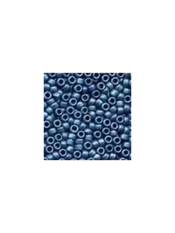 Perles à broder MILL HILL 18046 Matte Cadet Blue - Pony Size 8° Beads