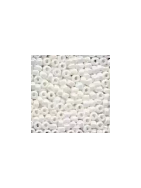 Perles à broder MILL HILL 18801 White Opal - Pony Size 8° Beads