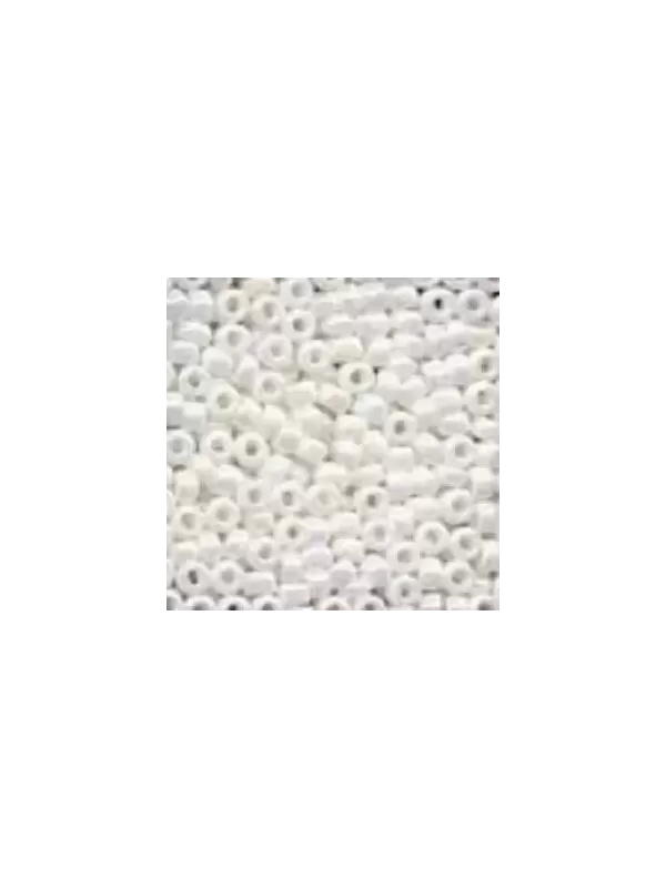 Perles à broder MILL HILL 18801 White Opal - Pony Size 8° Beads