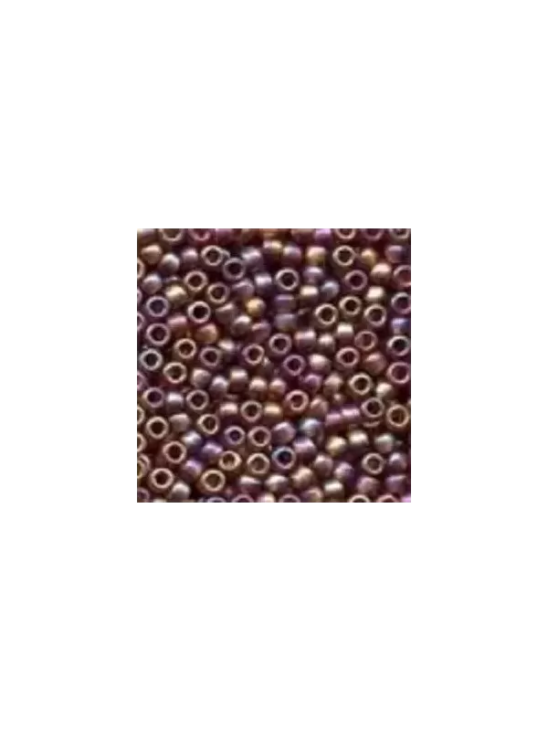 Perles à broder MILL HILL 18823 Frosted Opal Smokey Topaz - Pony Size 8° Beads