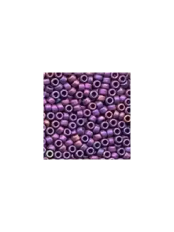 Perles à broder MILL HILL 18827 Matte Confetti Amethyst - Pony Size 8° Beads