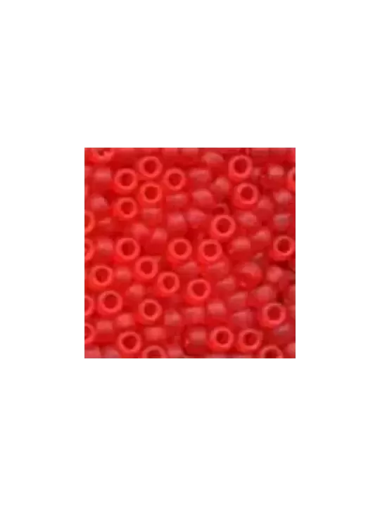 Perles à broder MILL HILL 16617 Frosted Red Red - Pony Size 6° Beads