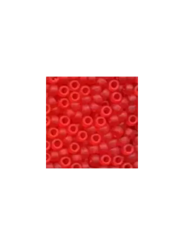 Perles à broder MILL HILL 16617 Frosted Red Red - Pony Size 6° Beads