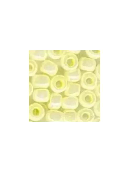 Perles à broder MILL HILL 05002 Yellow Creme - Pebble Size 3° Beads