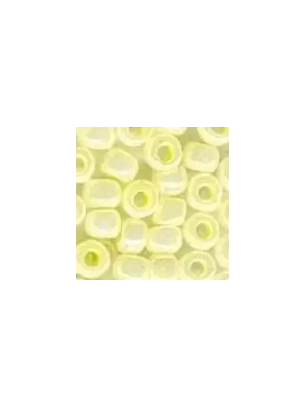 Perles à broder MILL HILL 05002 Yellow Creme - Pebble Size 3° Beads