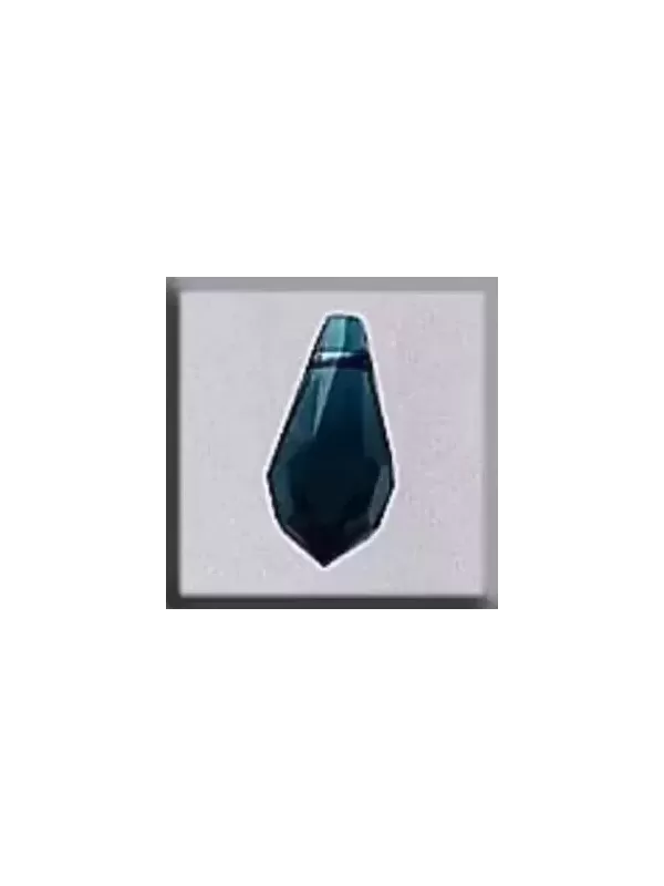 Charms MILL HILL 13053 Very Small Teardrop Emerald - Crystal Treasures