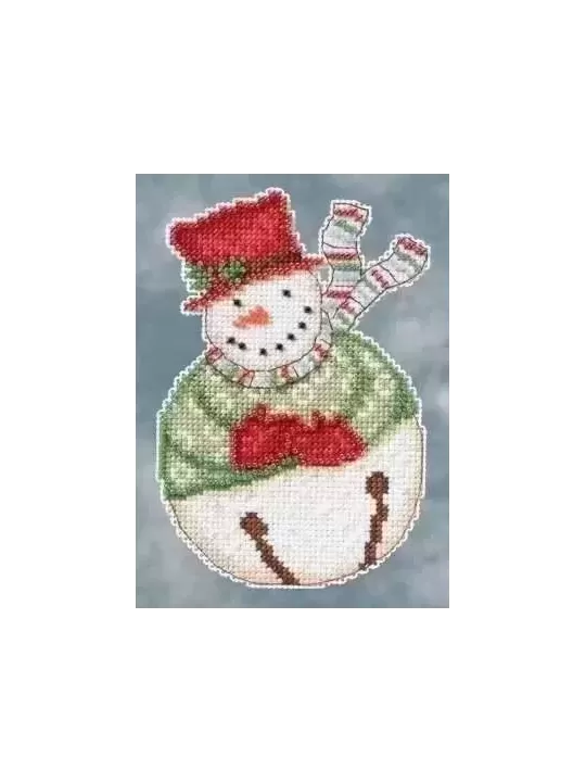 MILL HILL Kit Décoration à broder Points comptés JANGLE SNOWBELL
