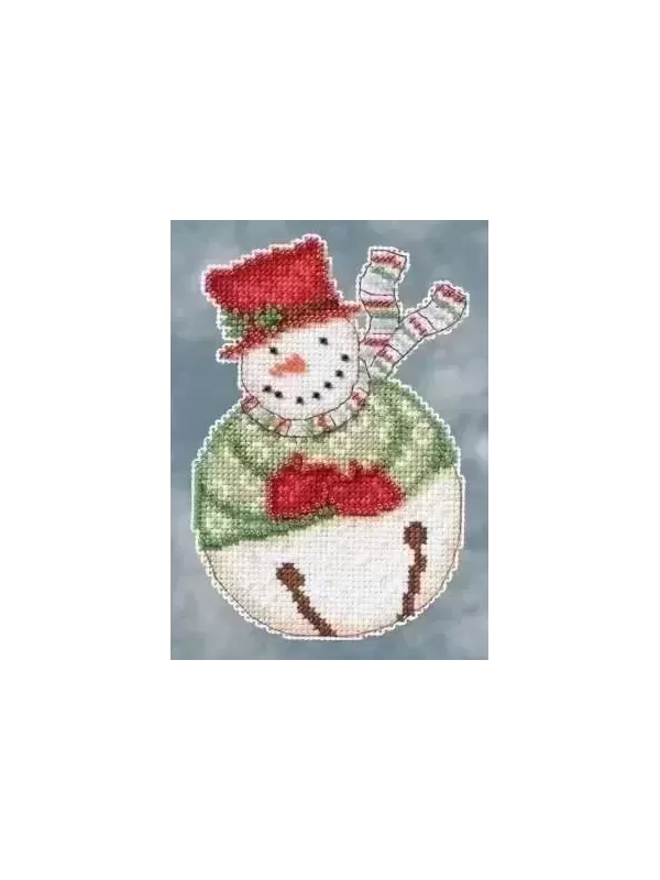 MILL HILL Kit Décoration à broder Points comptés JANGLE SNOWBELL