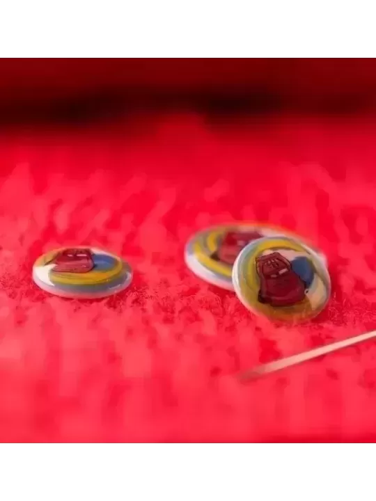 Boutons à coudre DISNEY Cars Bleu