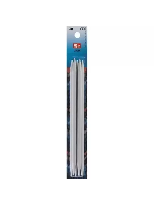 PRYM Aiguilles à tricoter 2 pointes 20cm N° 7