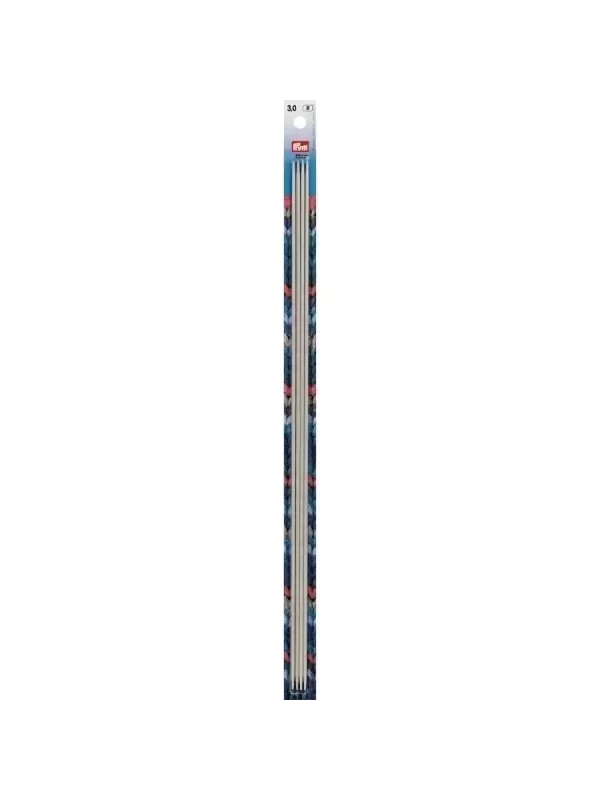 PRYM Aiguilles à tricoter 2 pointes 40cm N° 3
