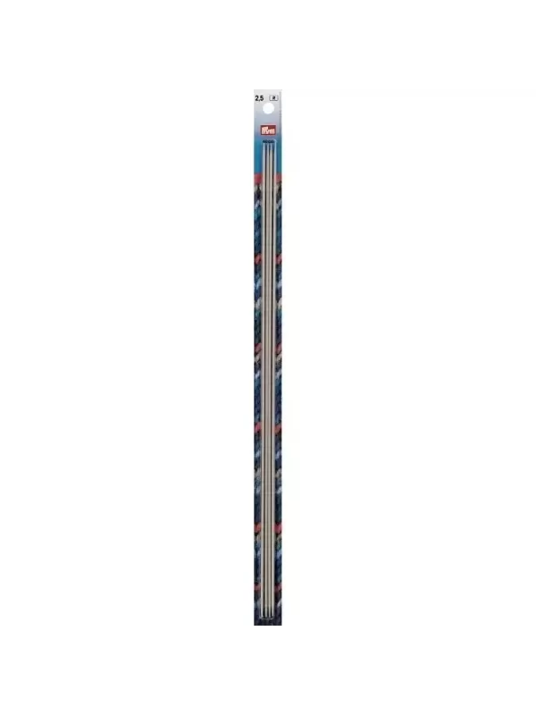PRYM Aiguilles à tricoter 2 pointes 40cm N° 2,5