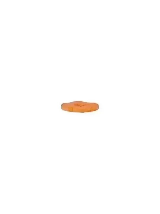 Bouton à coudre FLEUR Orange