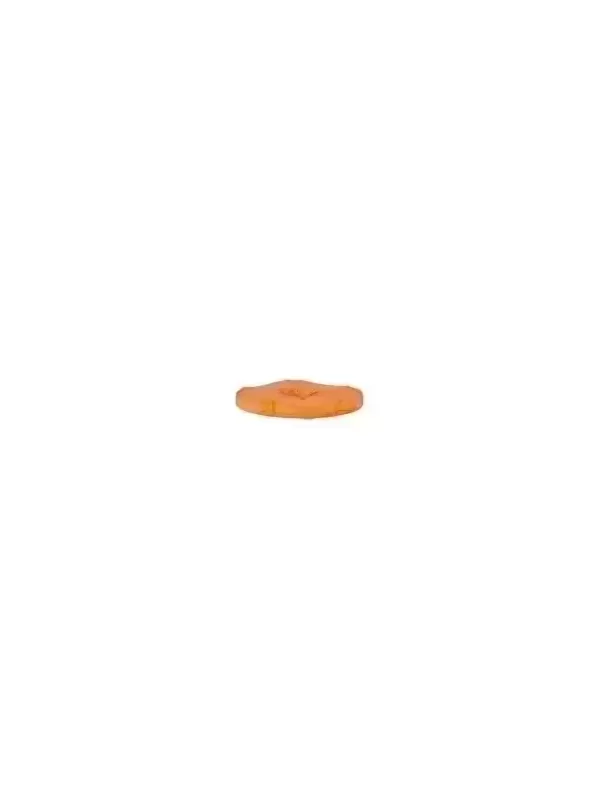 Bouton à coudre FLEUR Orange