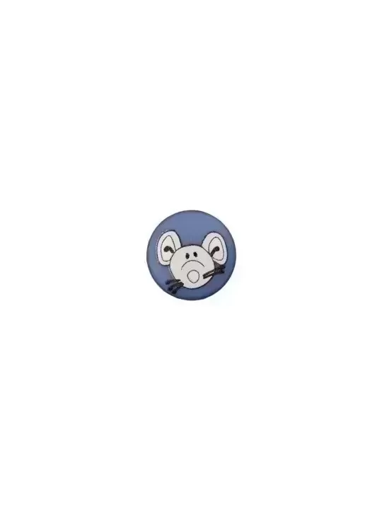 UNION KNOPF - Bouton à coudre SOURIS Marine