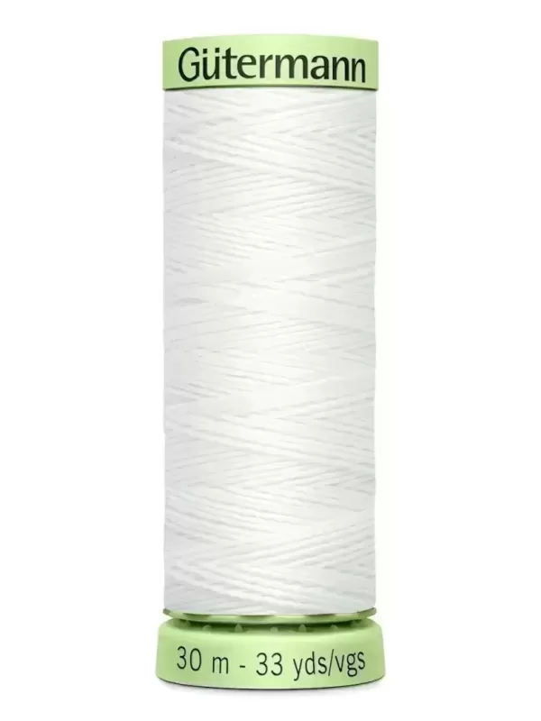 Fil Polyester Super Résistant Gütermann Coloris 800 Blanc