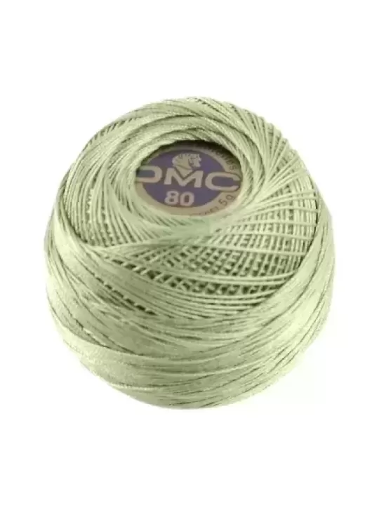Fil Crochet DMC SPÉCIAL DENTELLES 368 Vert Nil