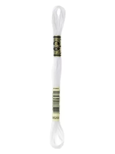 Fil Mouliné Spécial DMC B5200 Blanc lumière
