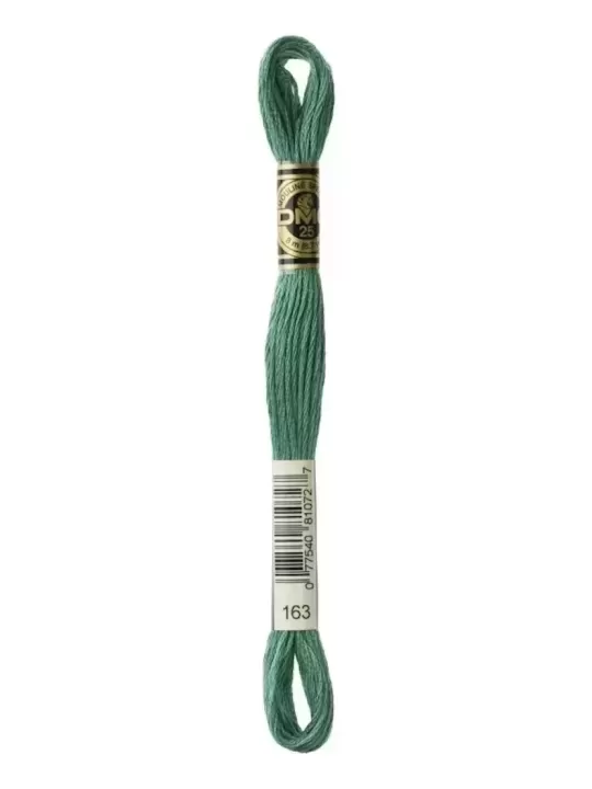 Fil à broder DMC Mouliné Spécial® (Art. 117) 163 Vert eucalyptus