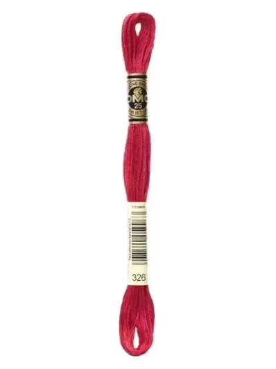 Fil Mouliné Spécial DMC 326 Rouge rubis