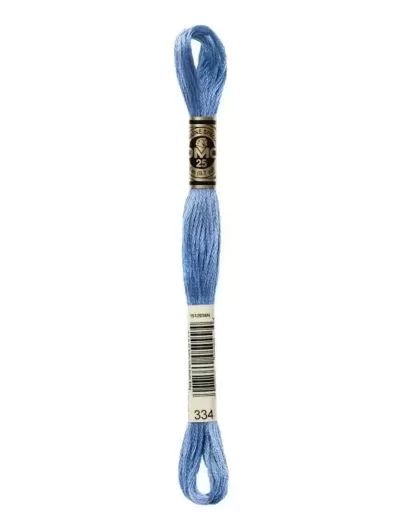 Fil Mouliné Spécial DMC 334 Indigo clair