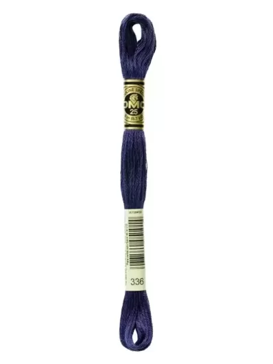 Fil Mouliné Spécial DMC 336 Bleu indigo
