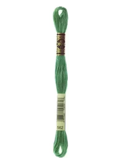Fil Mouliné Spécial DMC 562 Vert malachite
