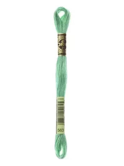 Fil Mouliné Spécial DMC 563 Vert céladon