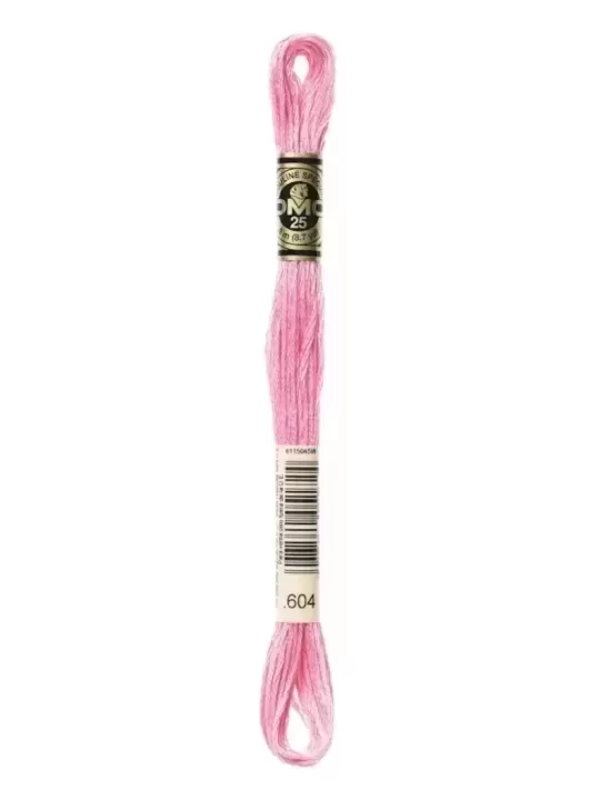 Fil à broder DMC Mouliné Spécial® (Art. 117) 604 Jacinthe rose