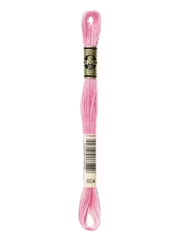 Fil à broder DMC Mouliné Spécial® (Art. 117) 604 Jacinthe rose