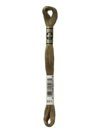 Fil Mouliné Spécial DMC 611 Sisal