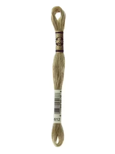 Fil Mouliné Spécial DMC 612 Jute