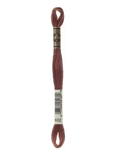 Fil Mouliné Spécial DMC 632 Cacao