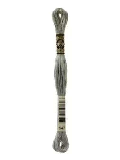 Fil Mouliné Spécial DMC 647 Gris rocher