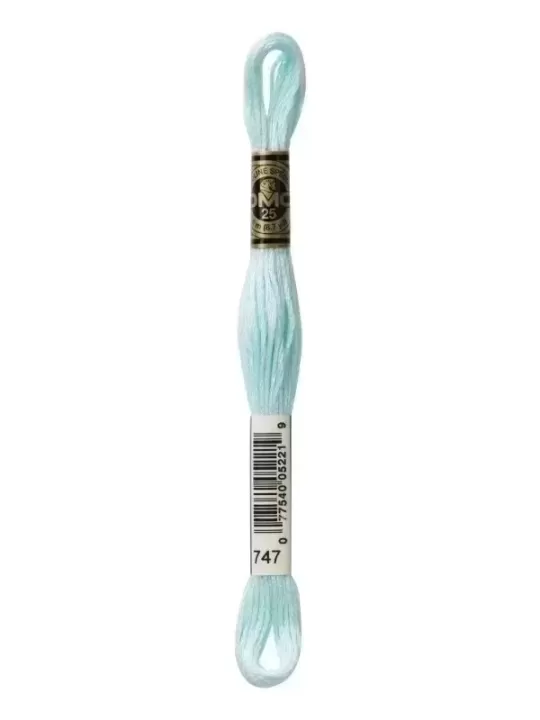 Fil à broder DMC Mouliné Spécial® (Art. 117) 747 Brume de mer bleue